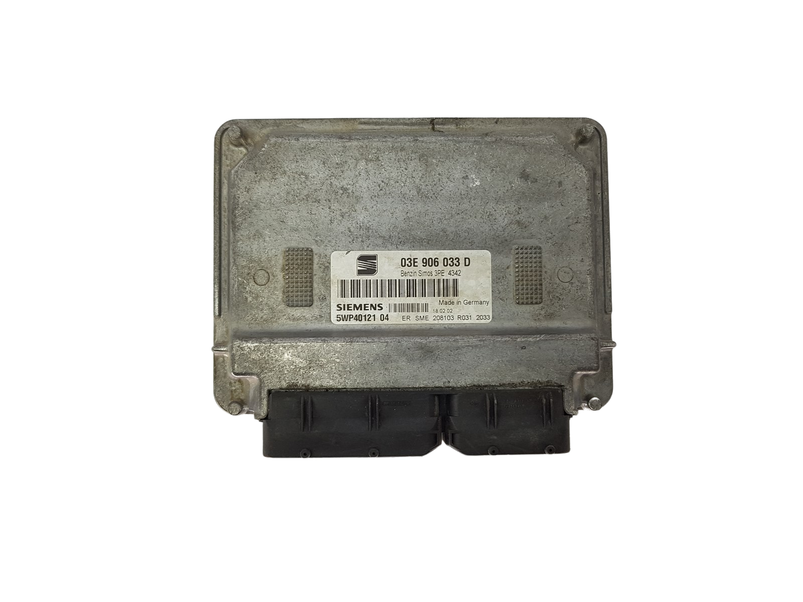 Controller 03E906033D 5WP40121 04 Seat Siemens 18724 main product photo