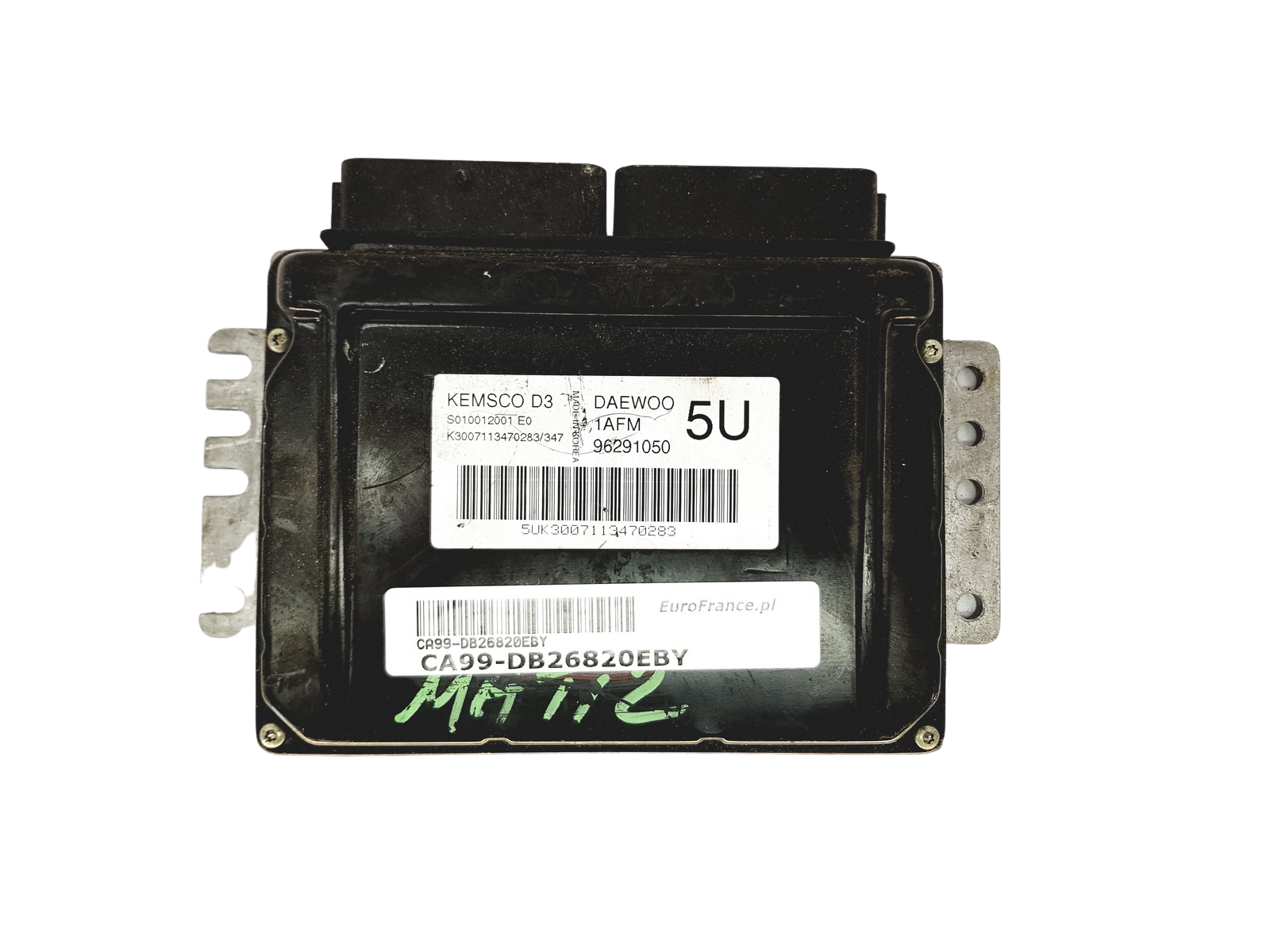 Controller 96291050 S010012001E0 Daewoo Chevrolet Kemsco 26820 main product photo