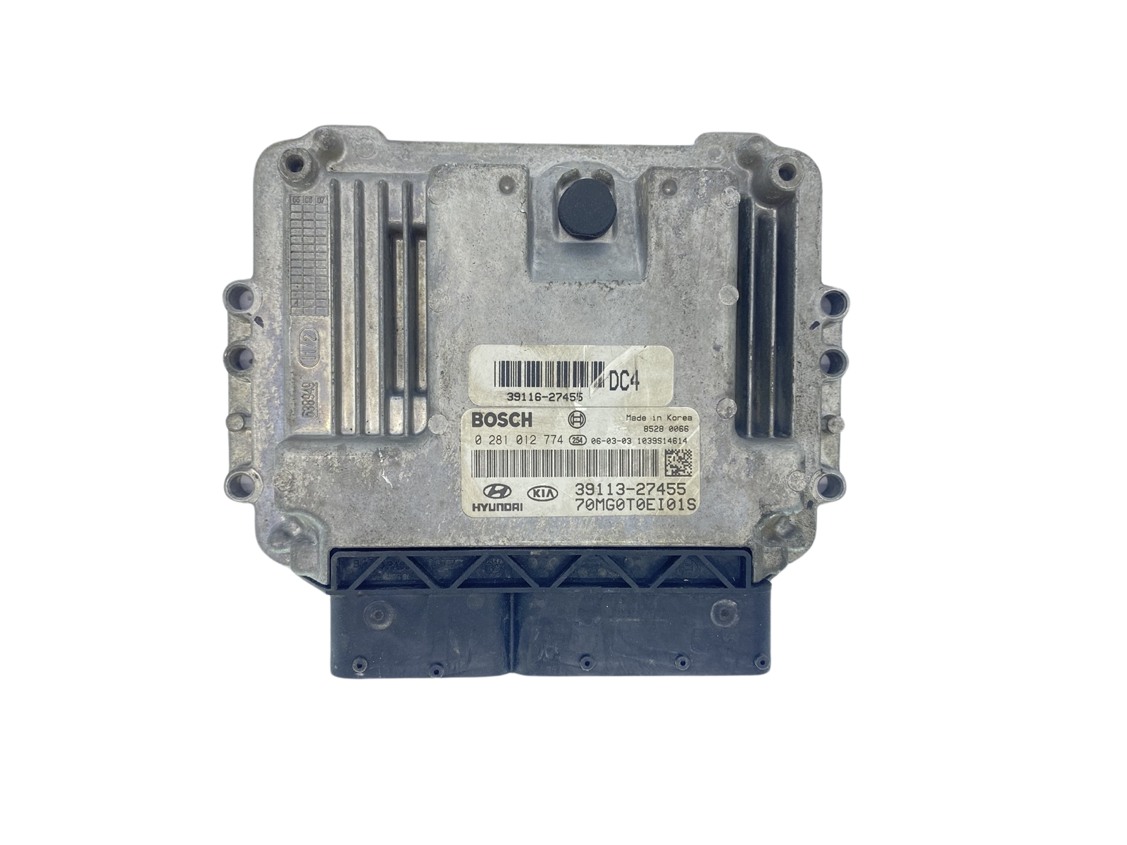 Controller 0281012774 39113-27455 70MG0T0EI01S KIA Bosch 6790 main product photo