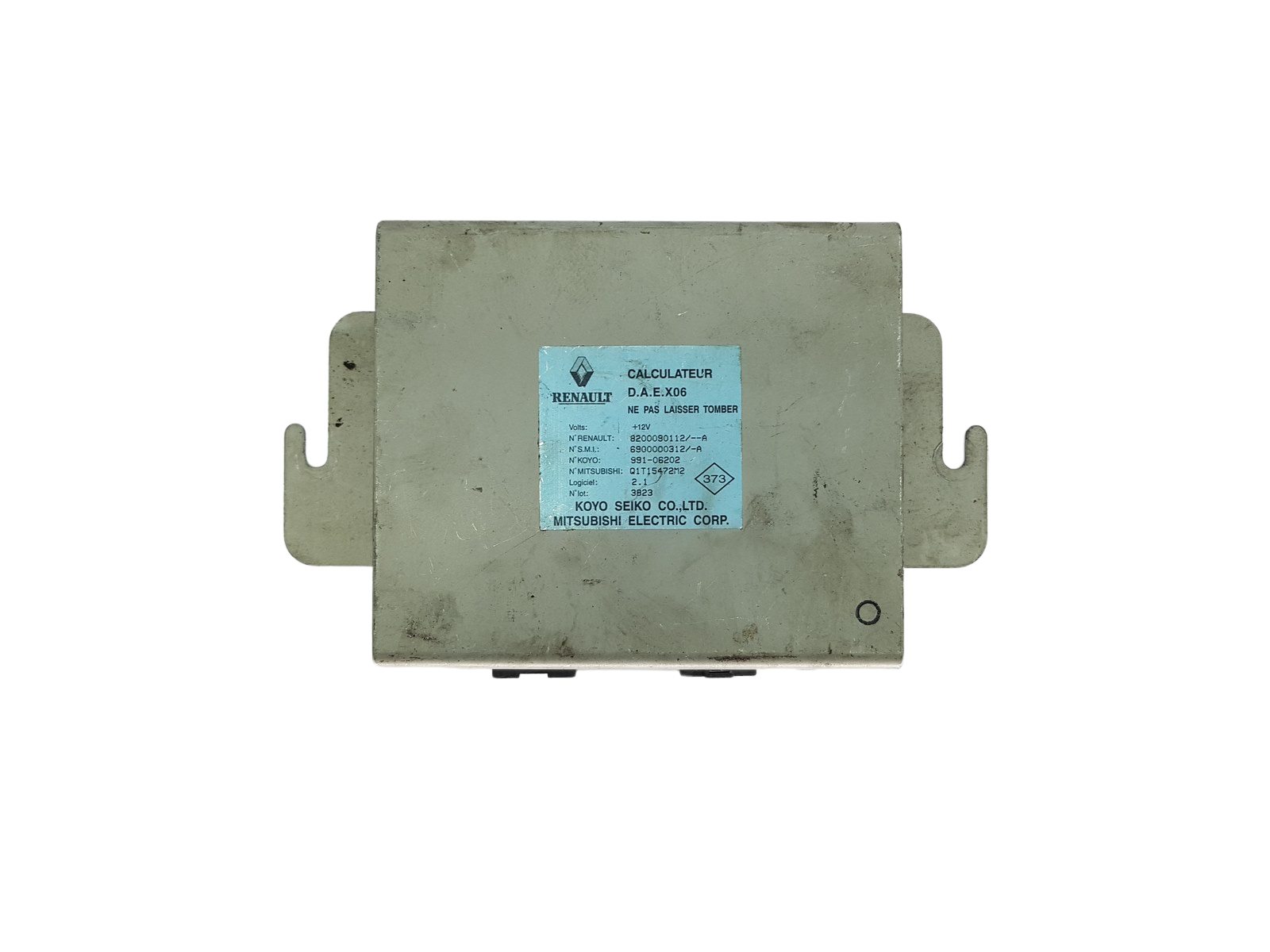 Controller Twingo 8200090112 6900000312 Q1T15472M2 Renault main product photo
