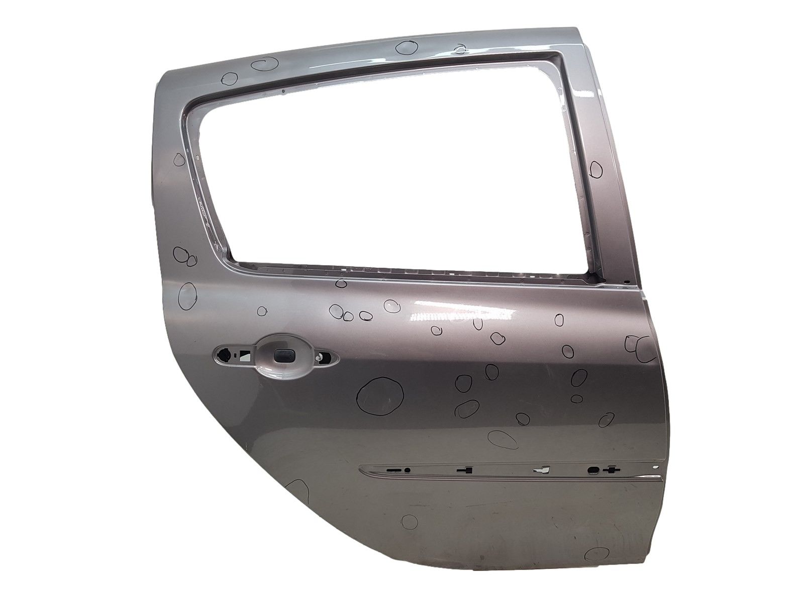 Door Right Rear Renault Clio 3 TEKNG Hatchback 5D main product photo