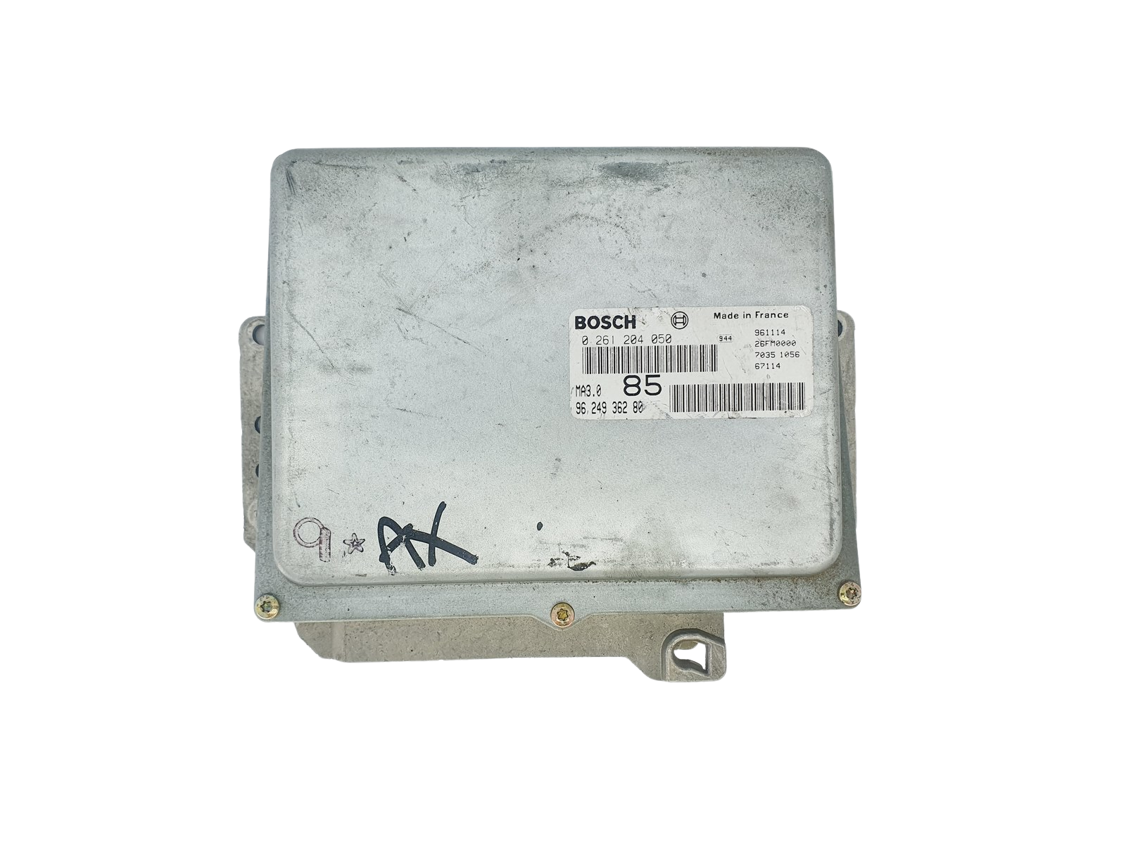 Controller 0261204050 9624936280 26FM0000 MA3.0 PSA Bosch 47715 main product photo