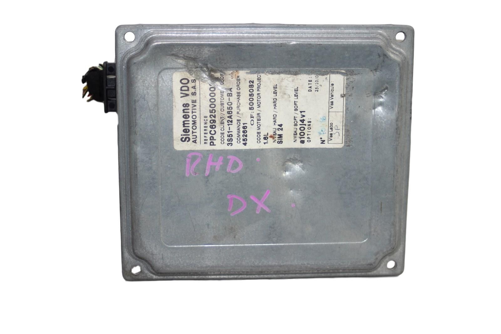 Engine Controller 3S51 12A650 BA PPC692500003 Ford 2275 main product photo