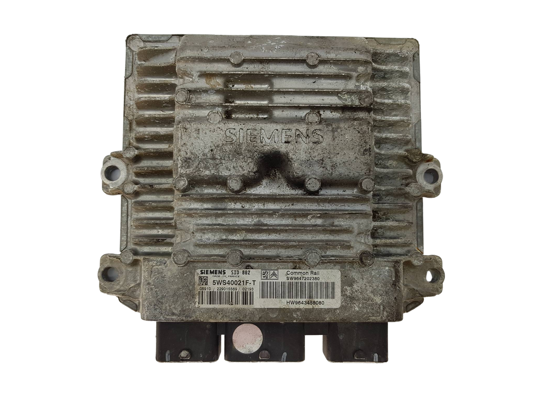 Controller 9647202380 9643455080 5WS40021F-T PSA Siemens 14632 main product photo