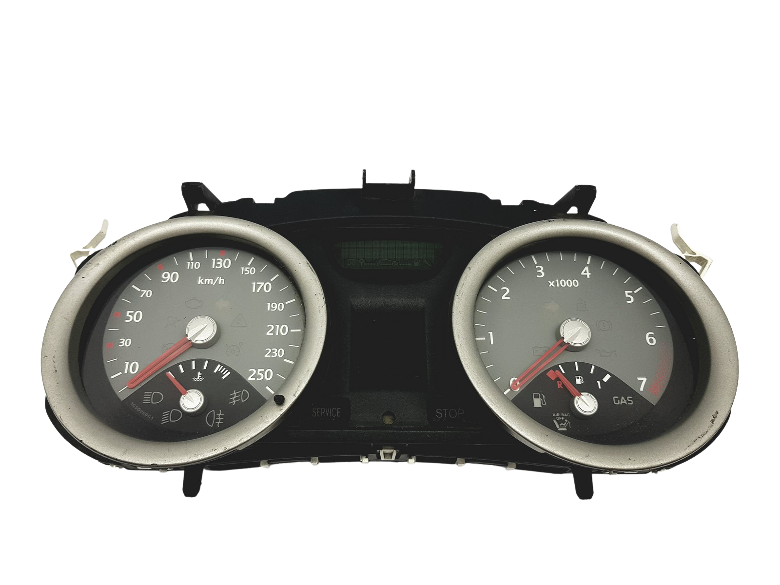 Speedometer/Instrument Cluster Renault Megane 2 8200074323 E Visteon main product photo