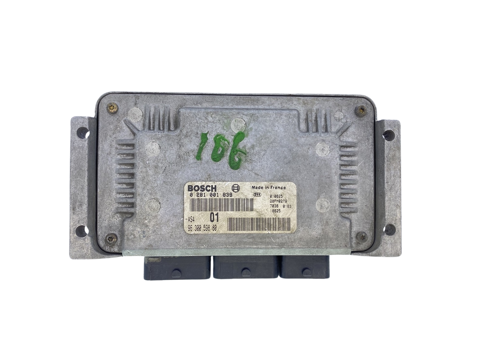 Controller 0281001839 9630059880 28FM0279 PSA Bosch 62830 main product photo