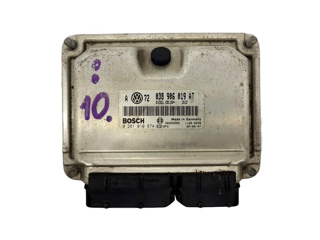 Engine Controller 038906019AT 0281010974 Volkswagen Bosch 12091 main product photo