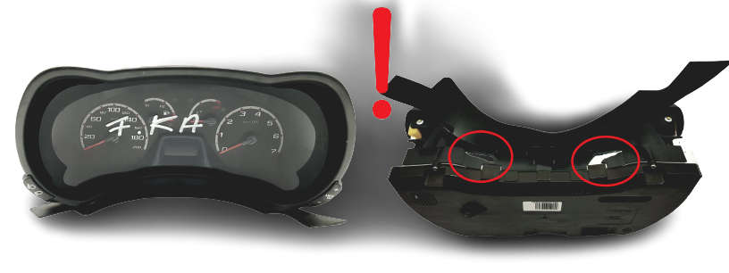 Speedometer/Instrument Cluster Ford Ka 5550050519 5550050505 55845 main product photo