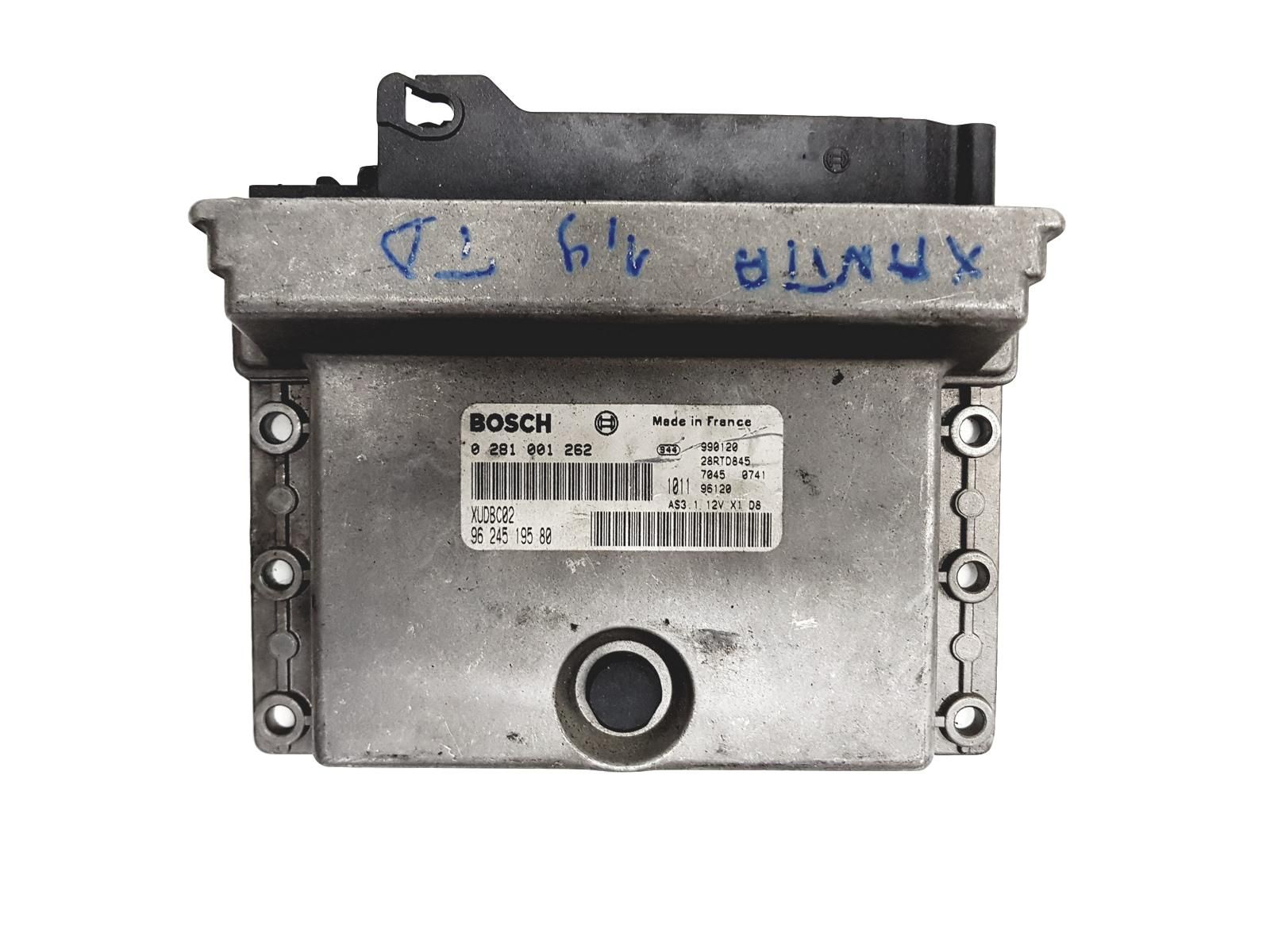 Controller 0281001262 9624519580 XUDBC02 28RTD845 PSA Bosch 3424 main product photo