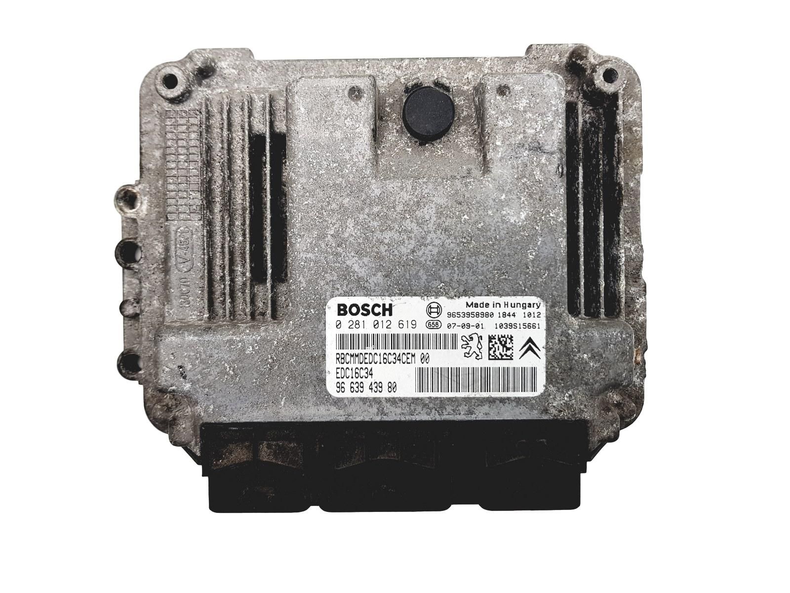 Controller 0281012619 9663943980 9653958980 PSA Bosch 3069 main product photo