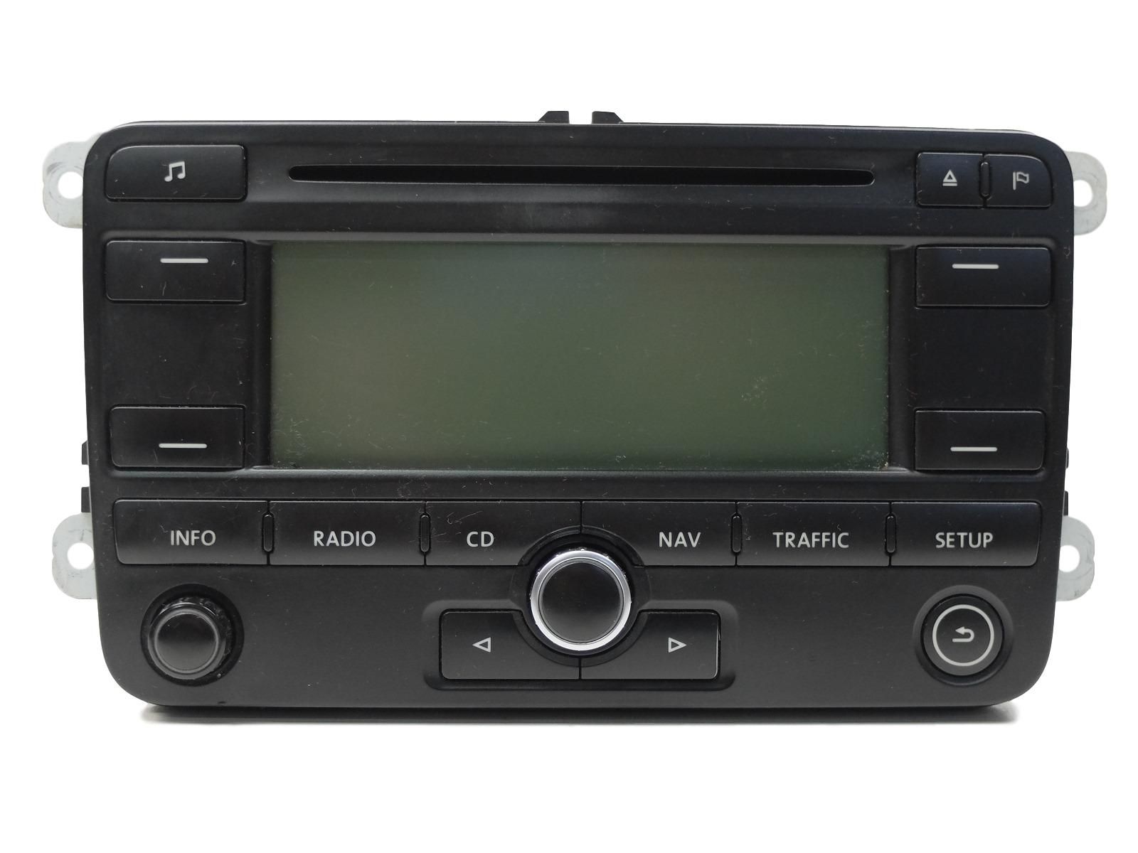 Cd Radio Player Navi VW Touran 1K0035191E 7612002076 Blaupunkt main product photo