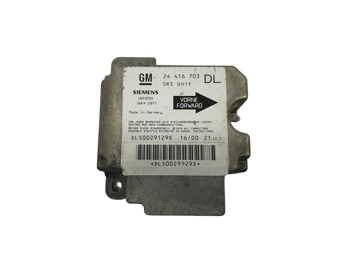 Controller 24416703 DL 5WK42977 Opel Siemens 68944 main product photo
