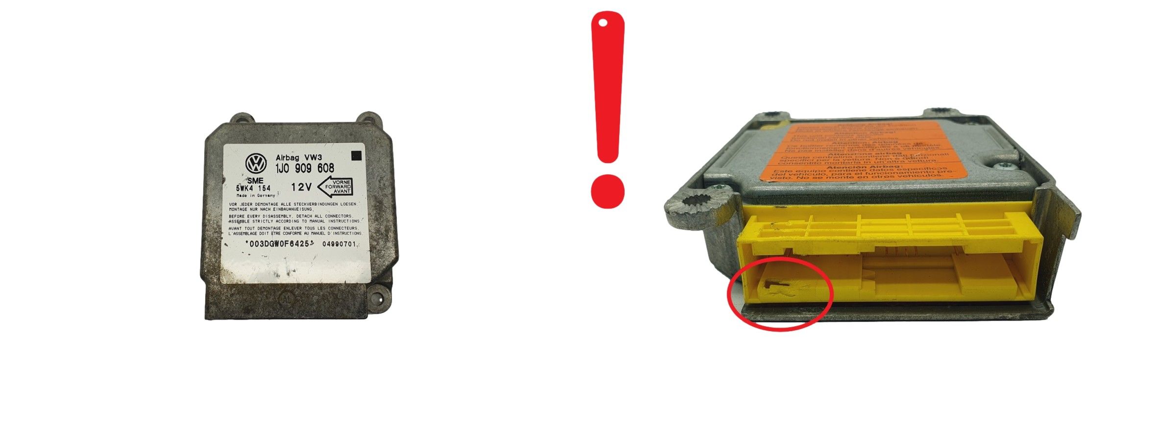 Controller 1J0909608 5WK4154 VW Siemens 69188 main product photo