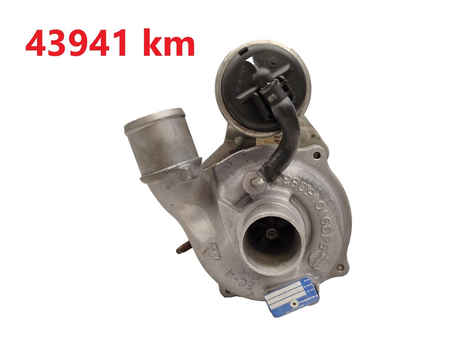 Turbocharger Renault Dacia 1.5 dci 54359980033 54391015083 43941 km main product photo