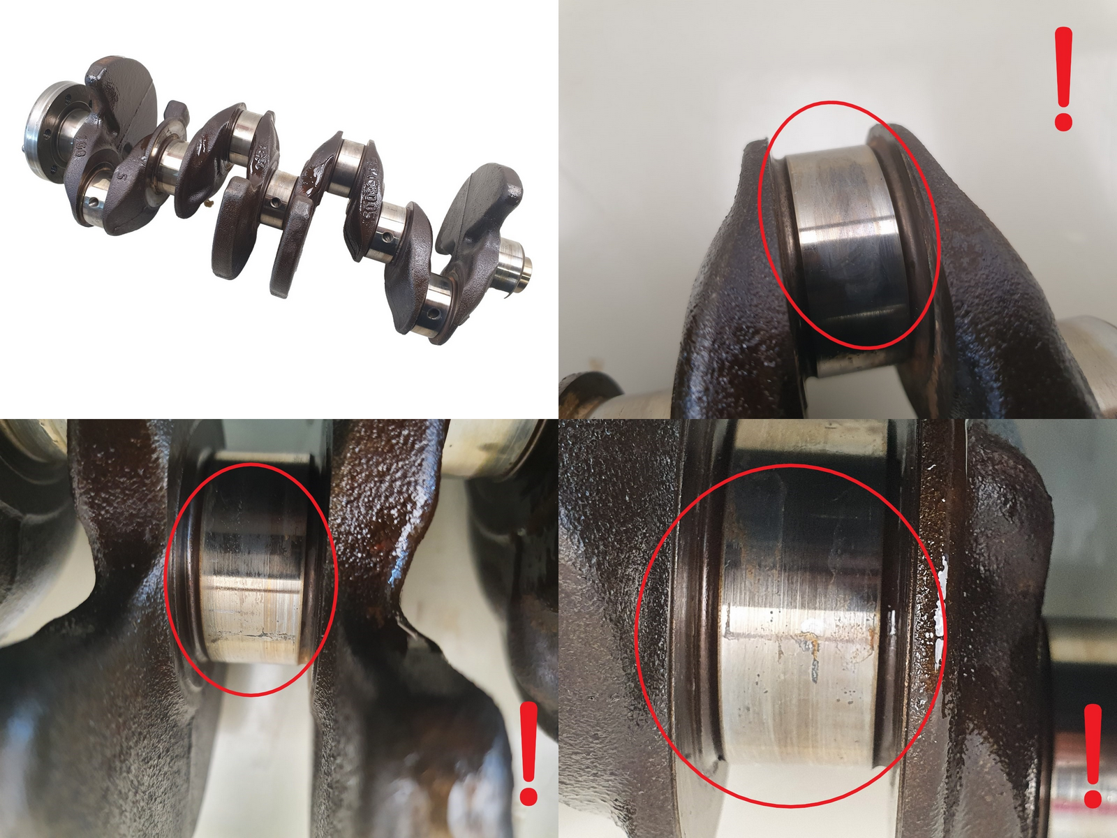 Crankshaft 0501L4 9802962980 53465005 1.6 VTI Citroen Peugeot main product photo