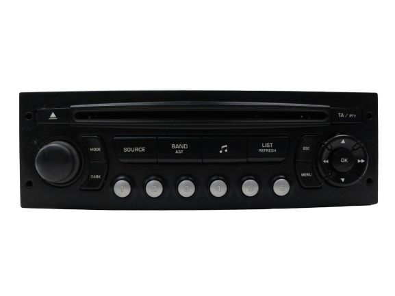 Cd Radio Player Peugeot 307 7645038392 Blaupunkt 1334 main product photo