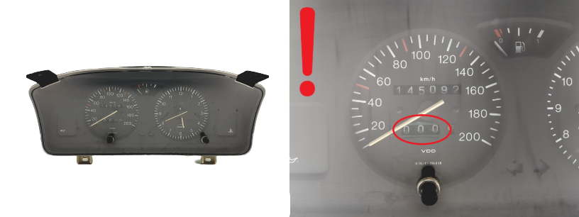 Speedometer/Instrument Cluster Citroen ZX 88481593 6/35/E1-20K6VD VDO main product photo