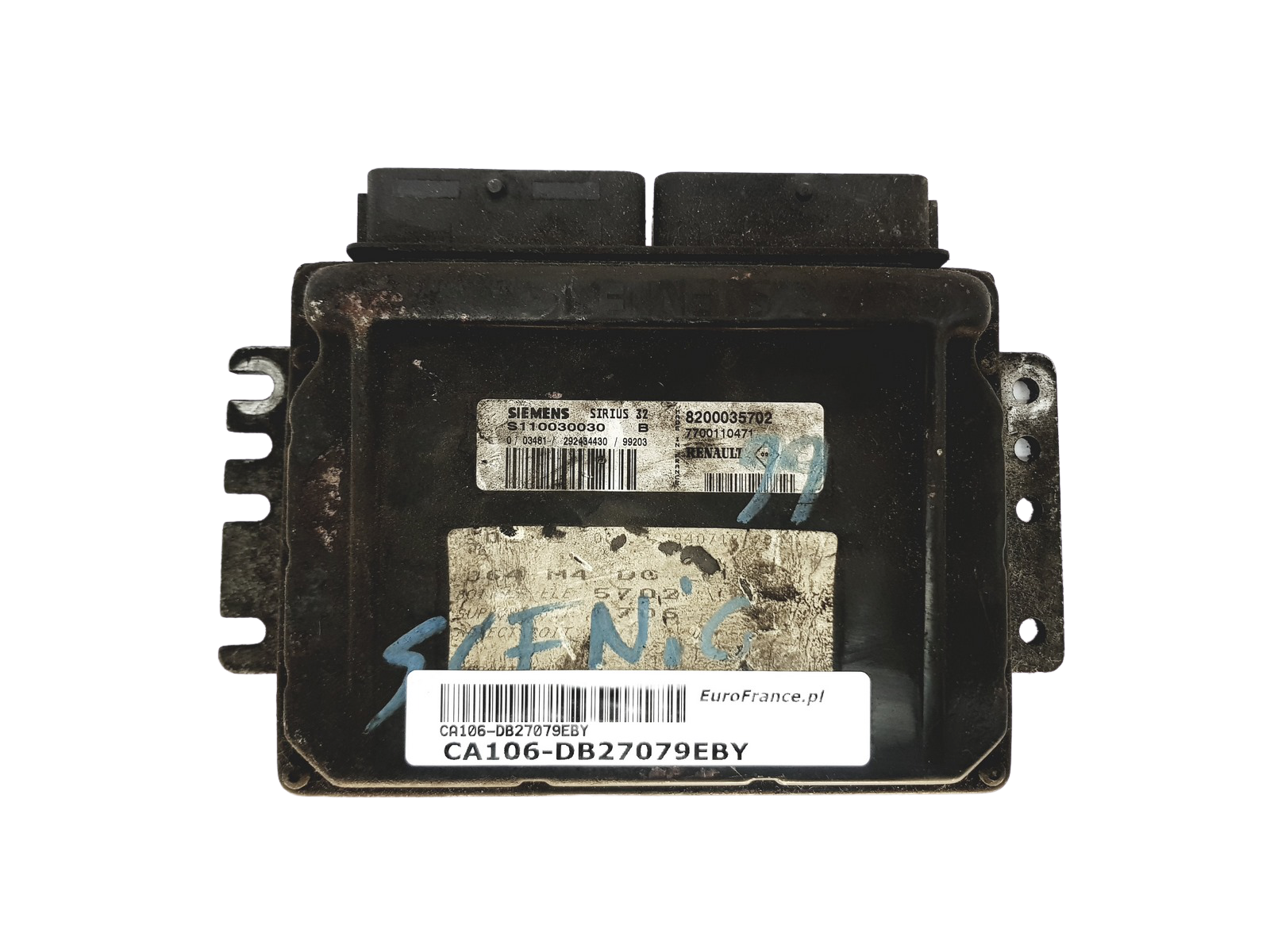Controller S110030030B 8200035702 7700110471 Renault Siemens 27079 main product photo