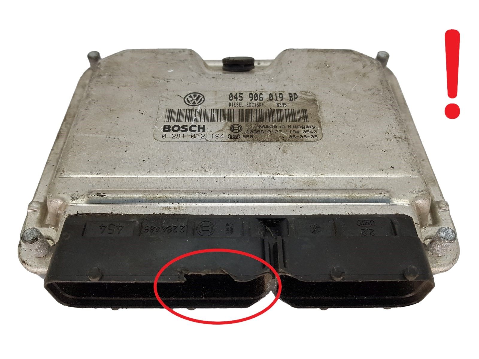 Controller 045906019BP 0281012194 VW Bosch 14654 main product photo