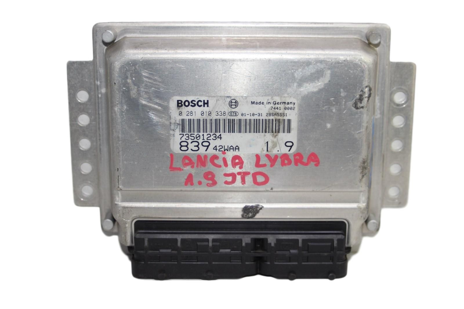Engine Controller 73501234 0281010338 Lancia 3935 main product photo