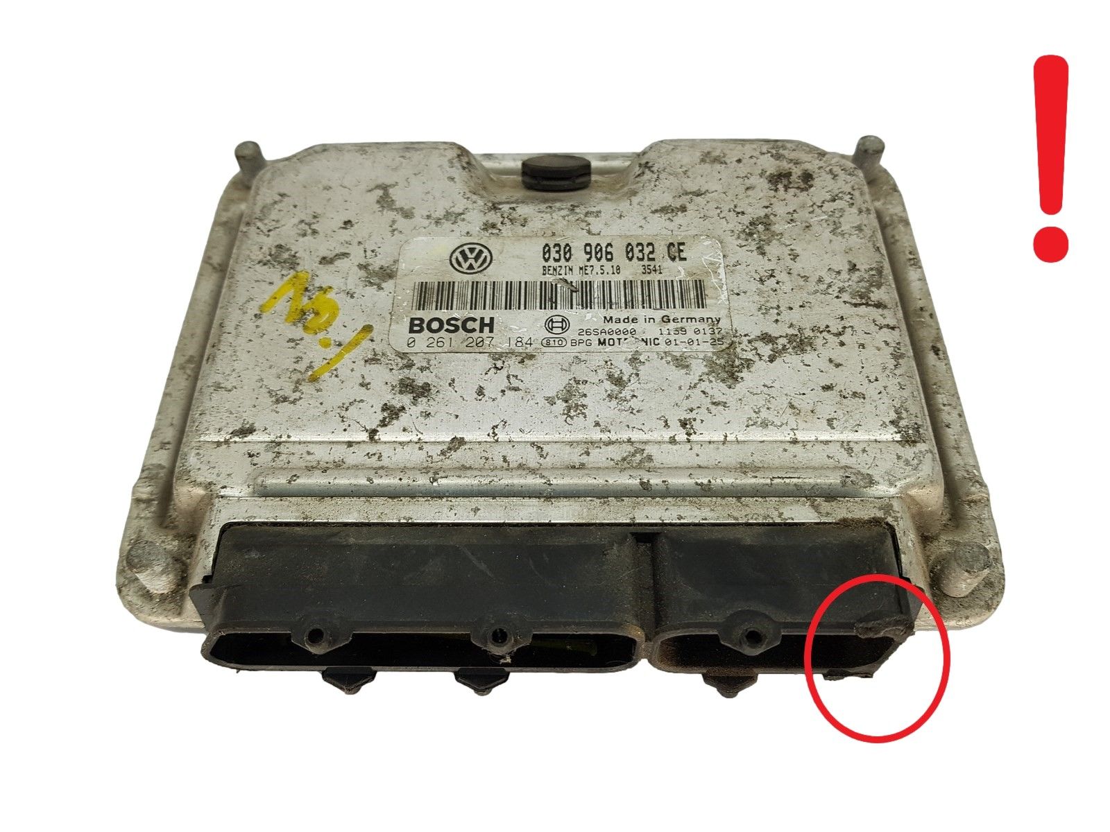 Controller 030906032CE 0261207184 Volkswagen Bosch 14582 main product photo