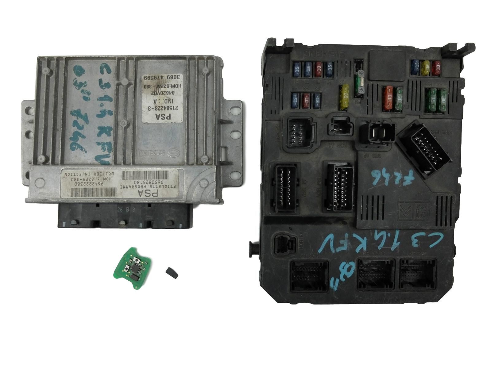 Starter Kit Citroen C3 9650825180 9649811480 1,4 8V main product photo