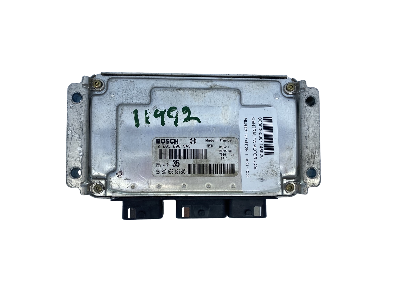 Controller 0261206943 9638765680id05 26FM0886 PSA Bosch 62880 main product photo