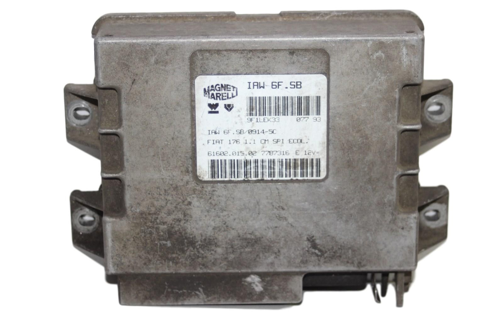 Engine Controller IAW6F.SB 7787316 Fiat main product photo