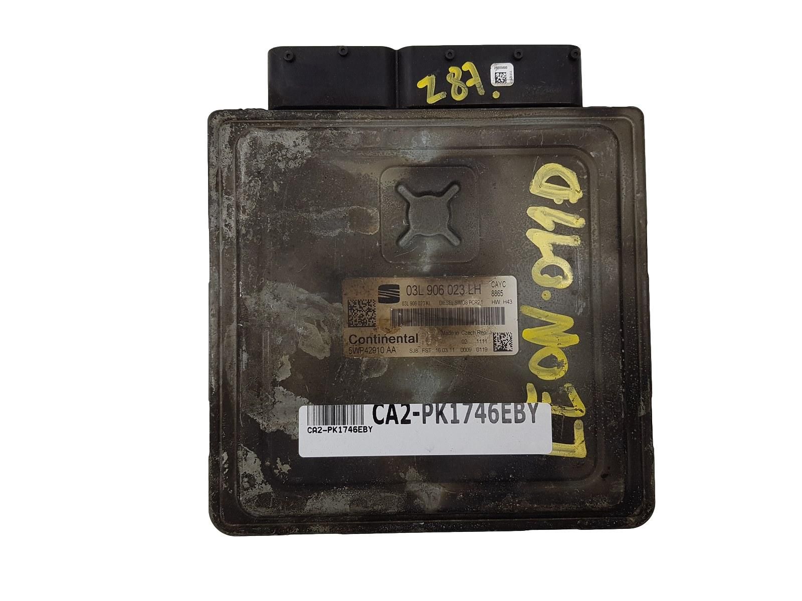 Engine Controller 03L906023LH 5WP42910AA Seat main product photo