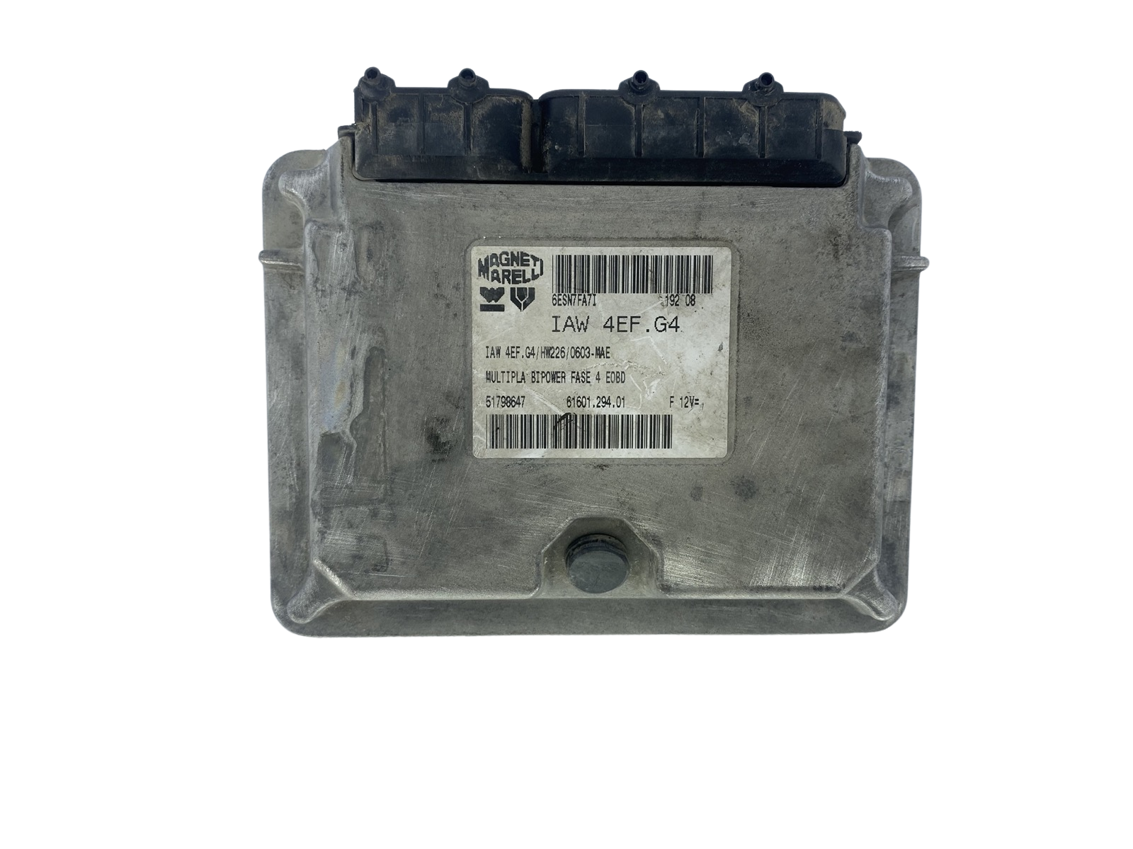 Controller IAW4EF.G4 51798647 61601.294.01 Fiat Magneti Marelli 49163 main product photo