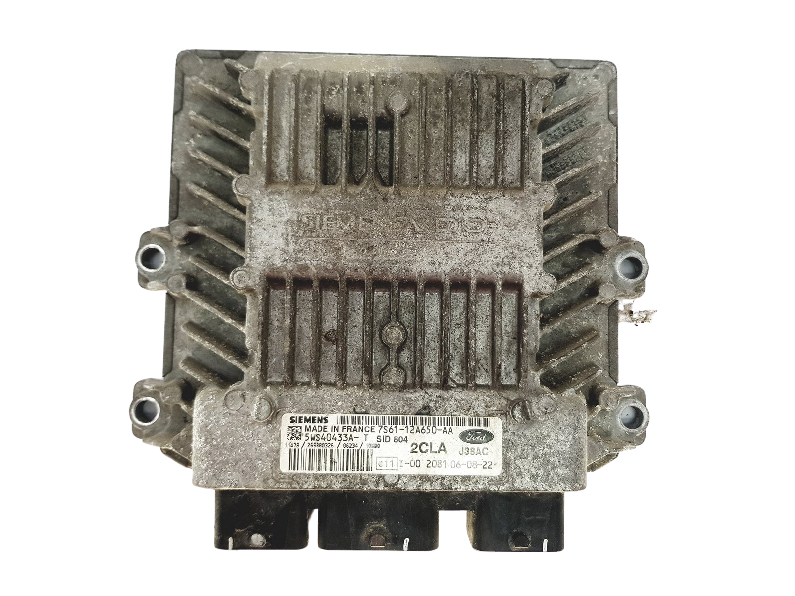 Controller 7S61-12A650-AA 5WS40433A-T SID 804 Ford Siemens 27153 main product photo