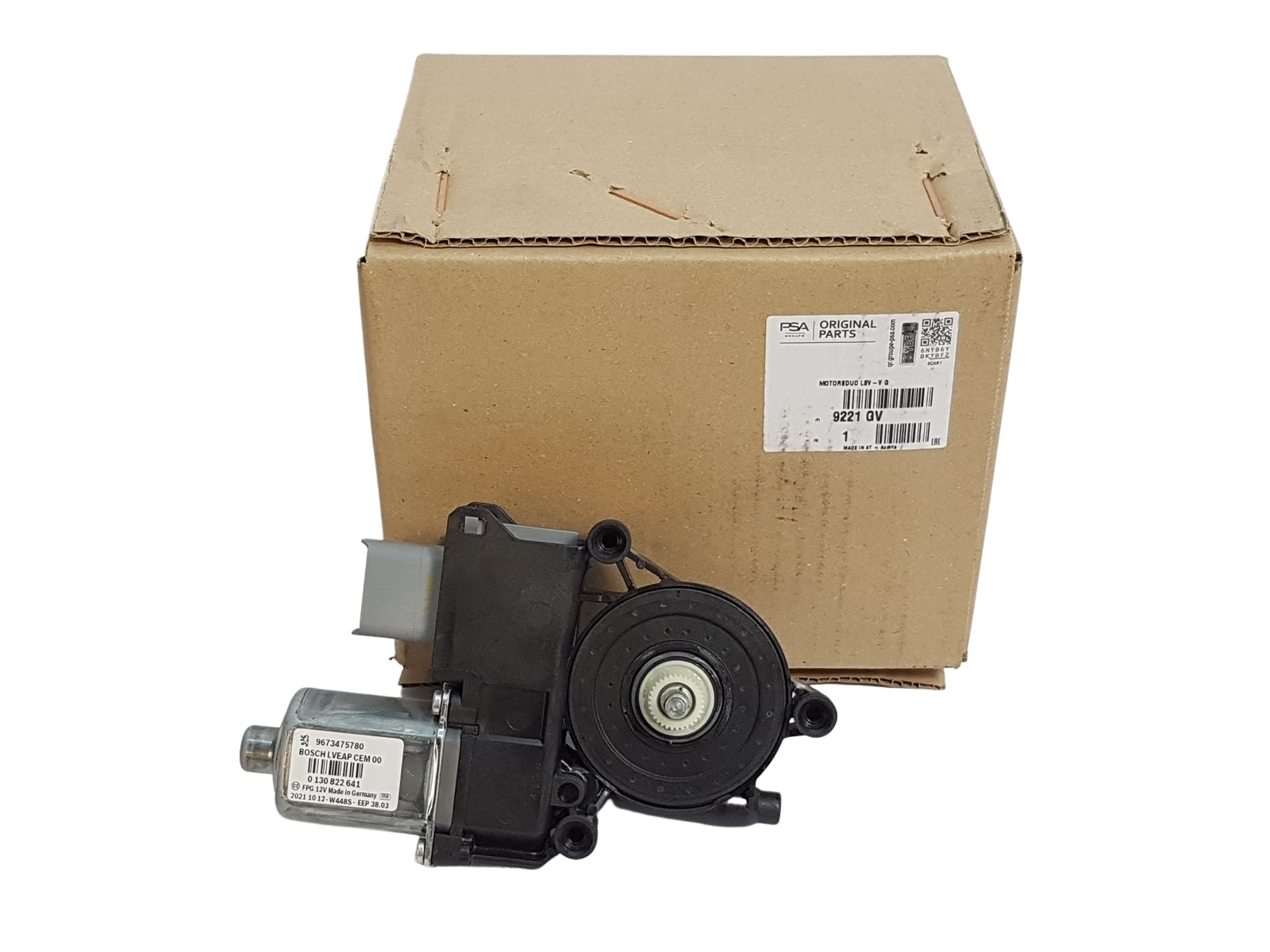 Window Lifting Motor Left Original Citroen Peugeot 9221GV main product photo