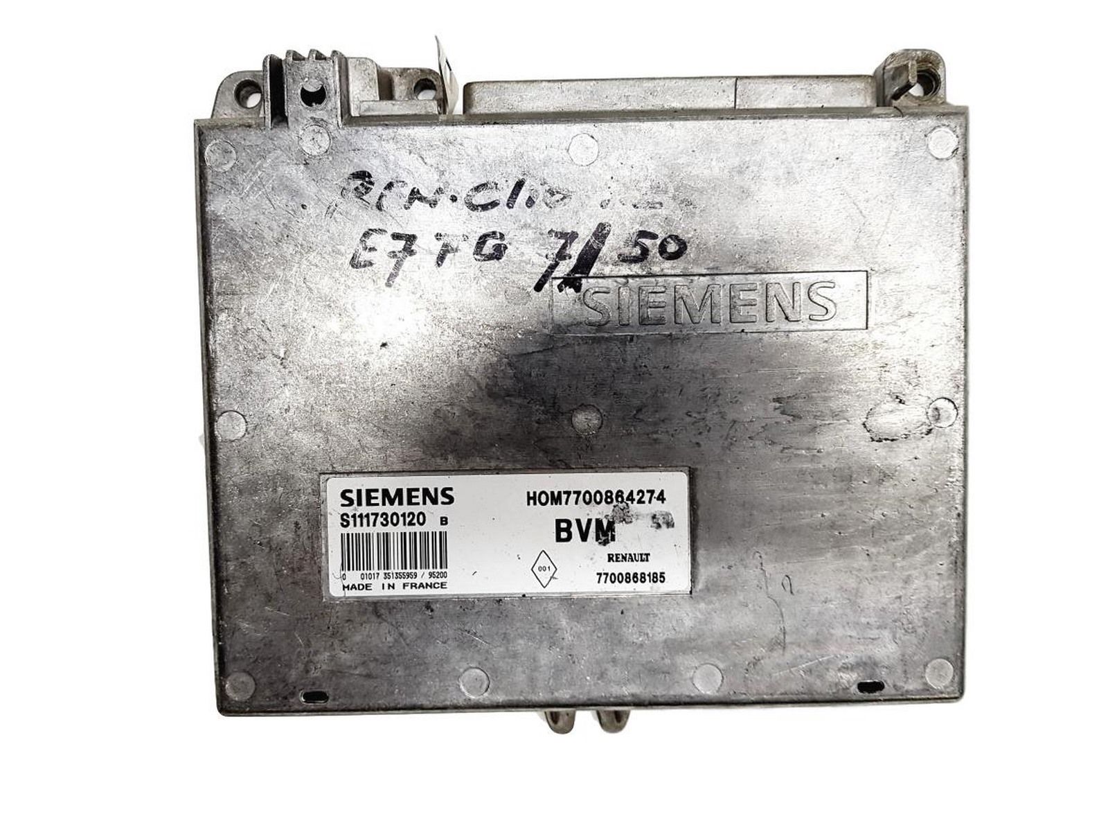 Controller S111730120B 7700864274 7700868185 Renault Siemens main product photo