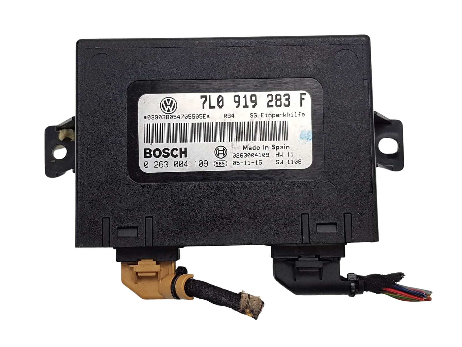 Controller PDC Porsche VW 7L0919283F 0263004109 main product photo