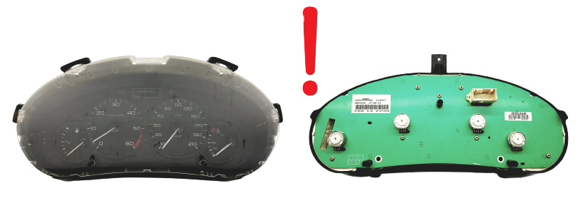 Speedometer/Instrument Cluster Peugeot 206 9645096080 000640102 57176 main product photo