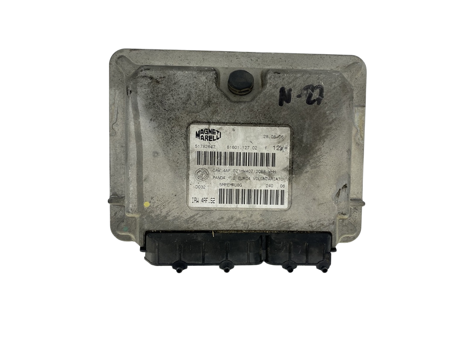 Controller IAW 4AF.S2 51782647 61601.127.02 Fiat Magneti Marelli 51655 main product photo