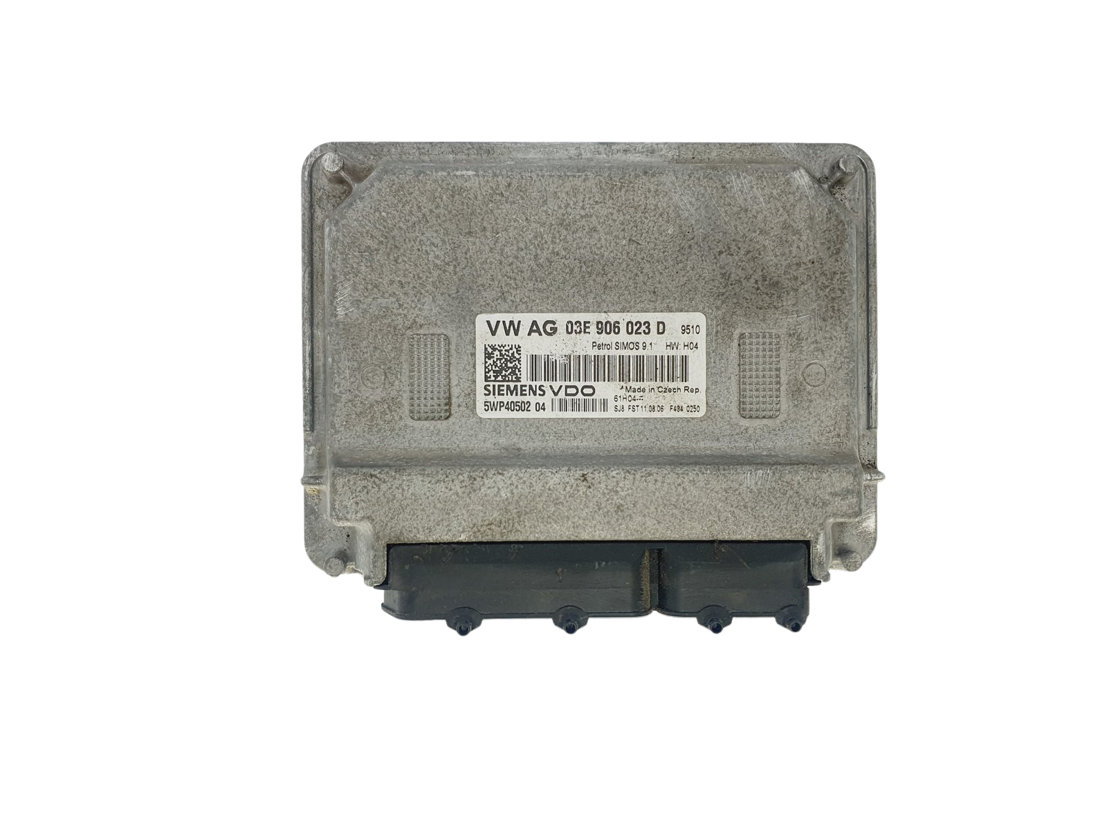 Controller 03E906023D 5WP40502 04 VW Seat Siemens 45643 main product photo