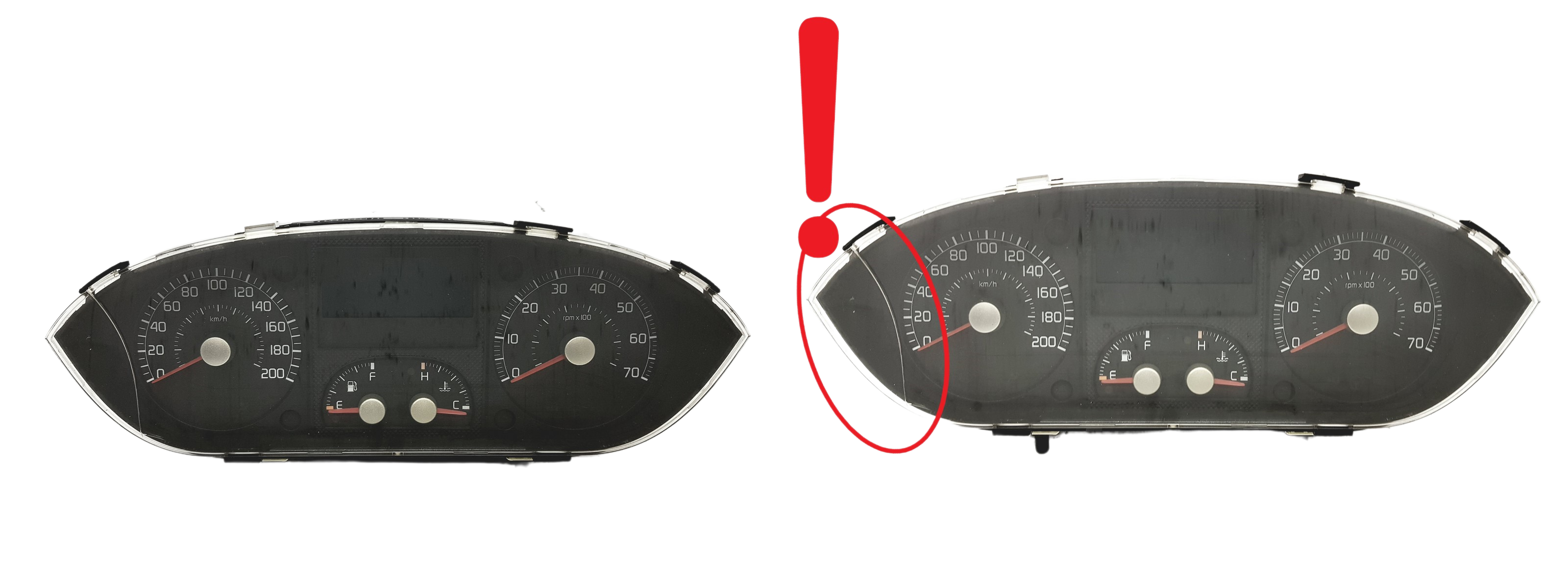 Speedometer/Instrument Cluster Fiat Idea 735423082 503000685700 59072 main product photo
