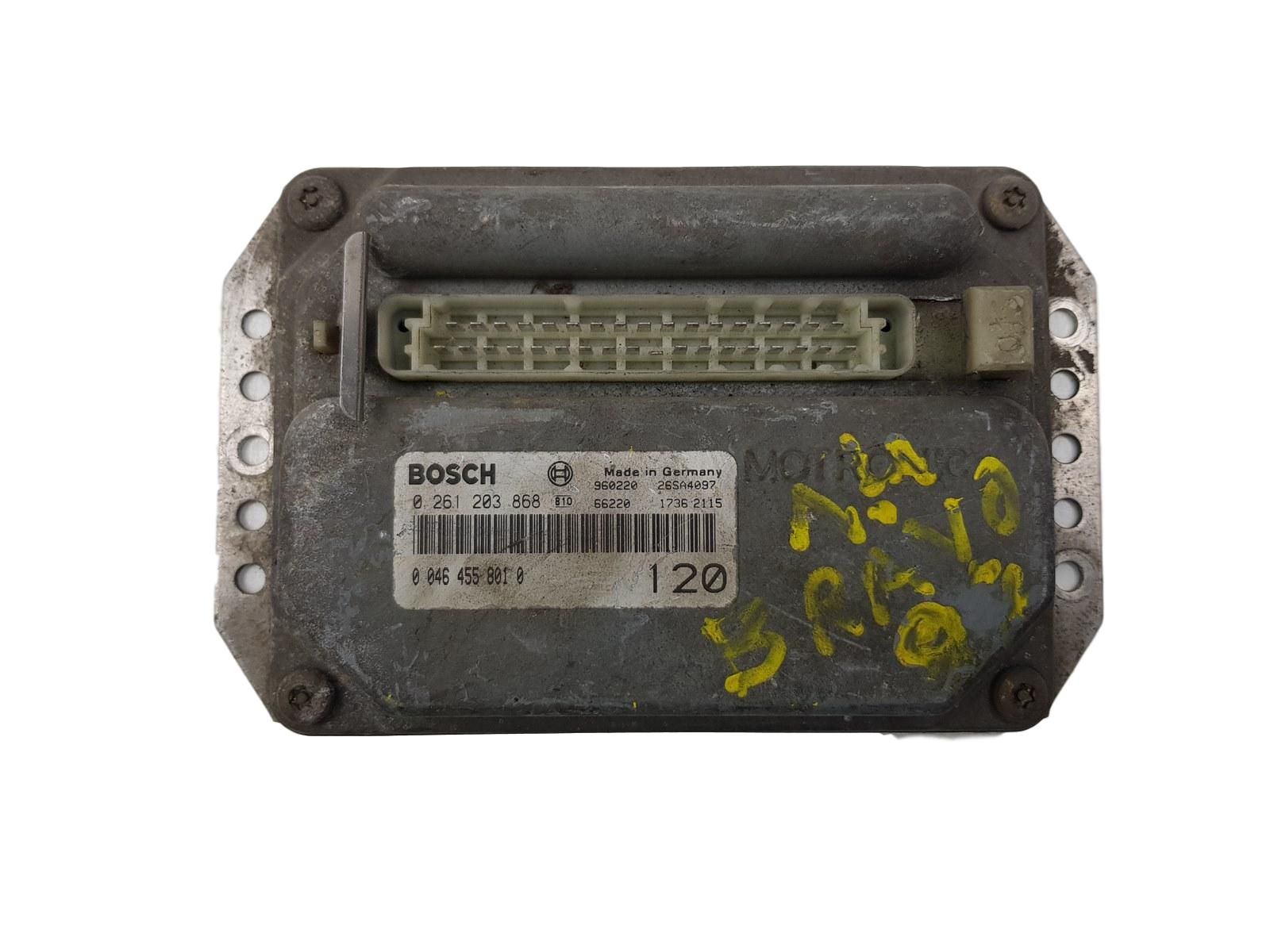Engine Controller 00464558010 0261203868 Fiat Bosch 2574 main product photo
