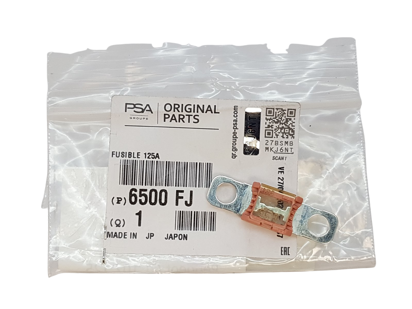 Relay New Original Citroen Peugeot C1 107 125 A 6500FJ main product photo