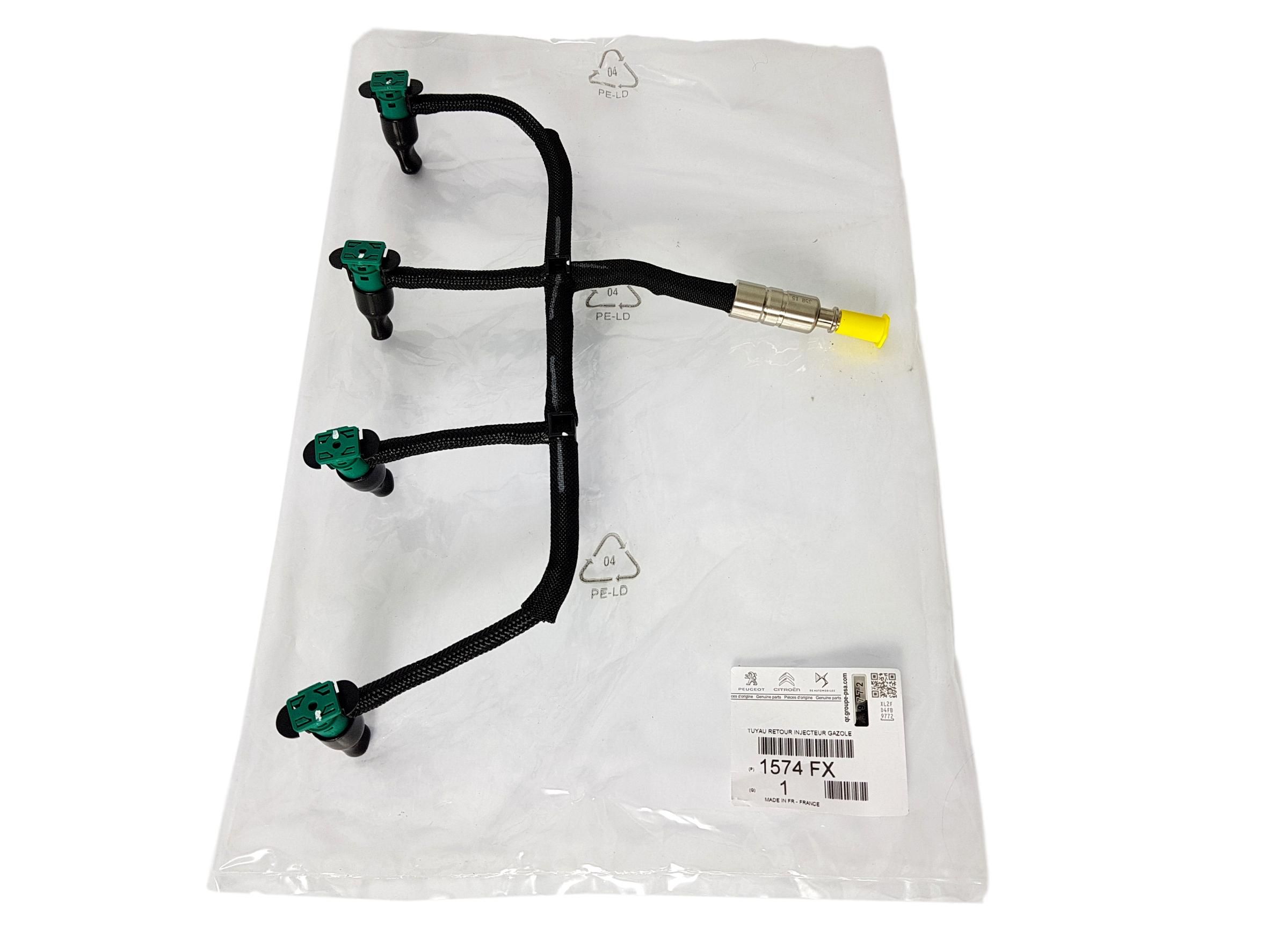Fuel Lines New Original Citroen Peugeot C5 508 Evoque 2.2 HDi 1574FX 10DZ87 main product photo