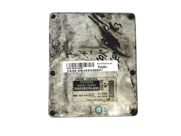 Controller 89661-52082 211000-5992 Toyota Fujitsu 16343 main product photo