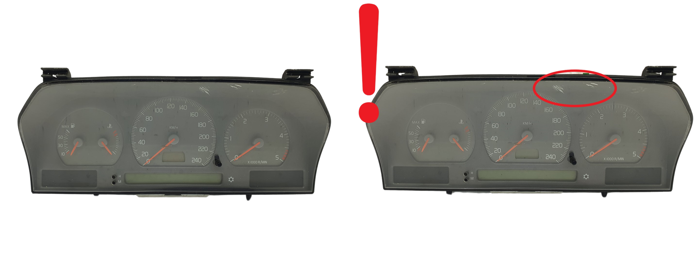 Speedometer/Instrument Cluster Volvo V70 9472523 69294-240T 60925 main product photo
