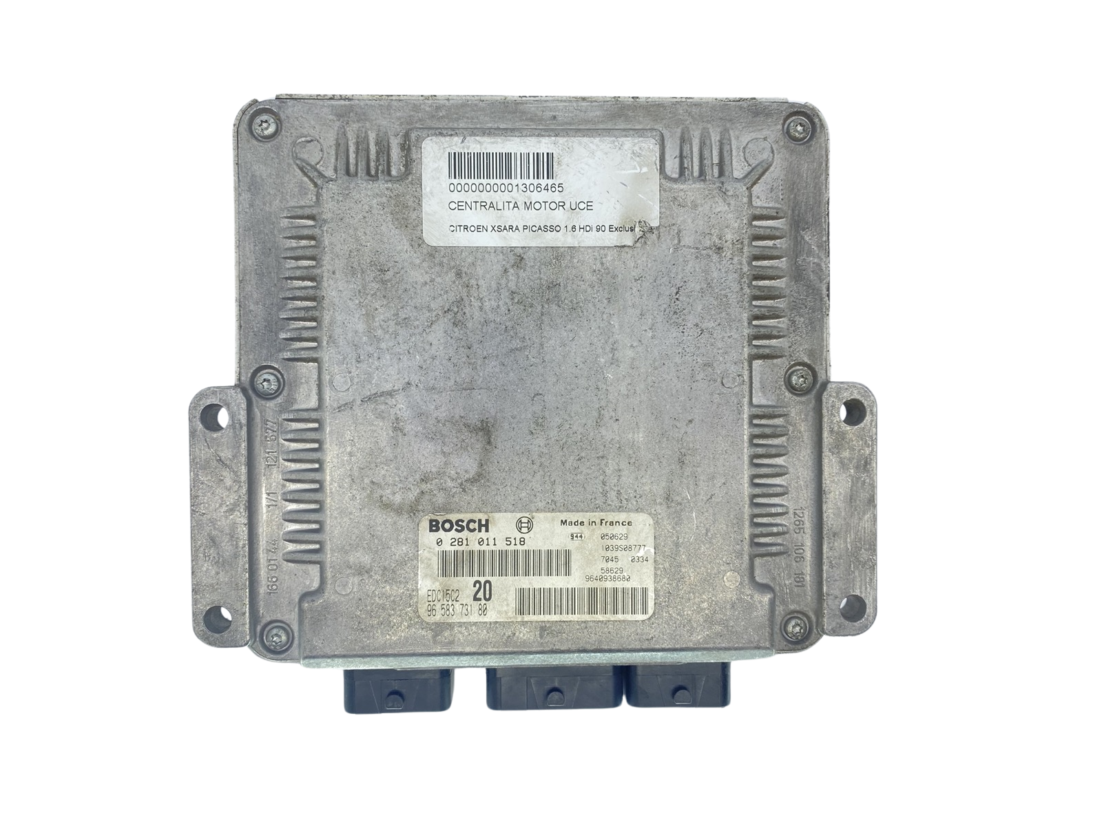 Controller 0281011518 9658373180 9640938680 PSA Bosch 63254 main product photo