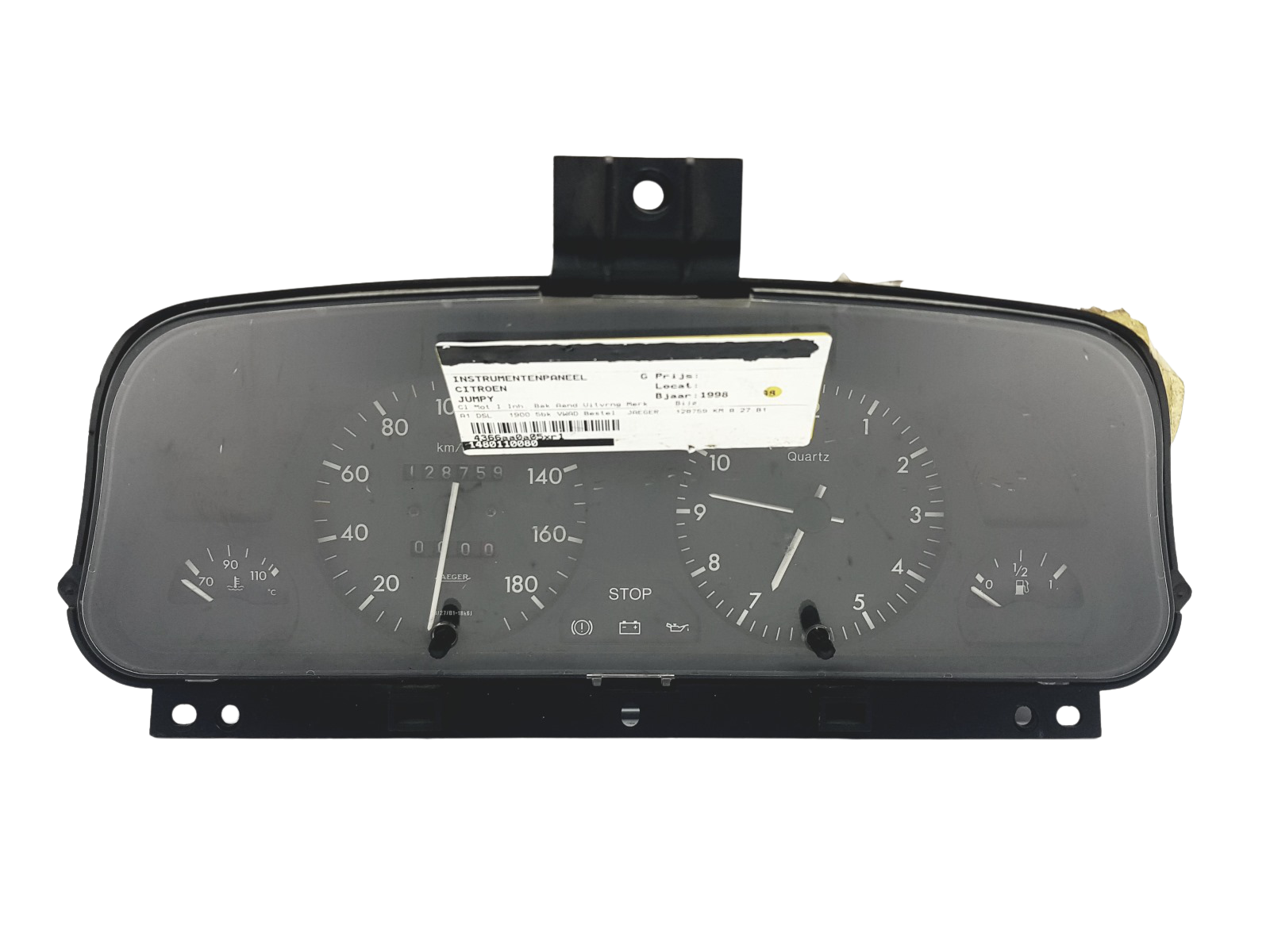 Speedometer/Instrument Cluster Scudo Jumpy Expert 1480110080 Fiat PSA 45208 main product photo