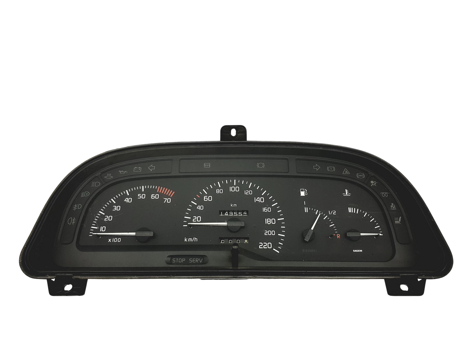 Speedometer/Instrument Cluster Renault Laguna 1 21571687-6 215716876 51184 main product photo