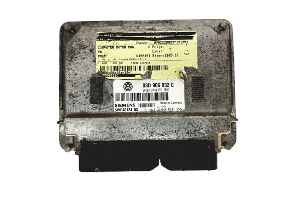 Controller 03D906032C 5WP40124 03 VW Siemens 19170 main product photo