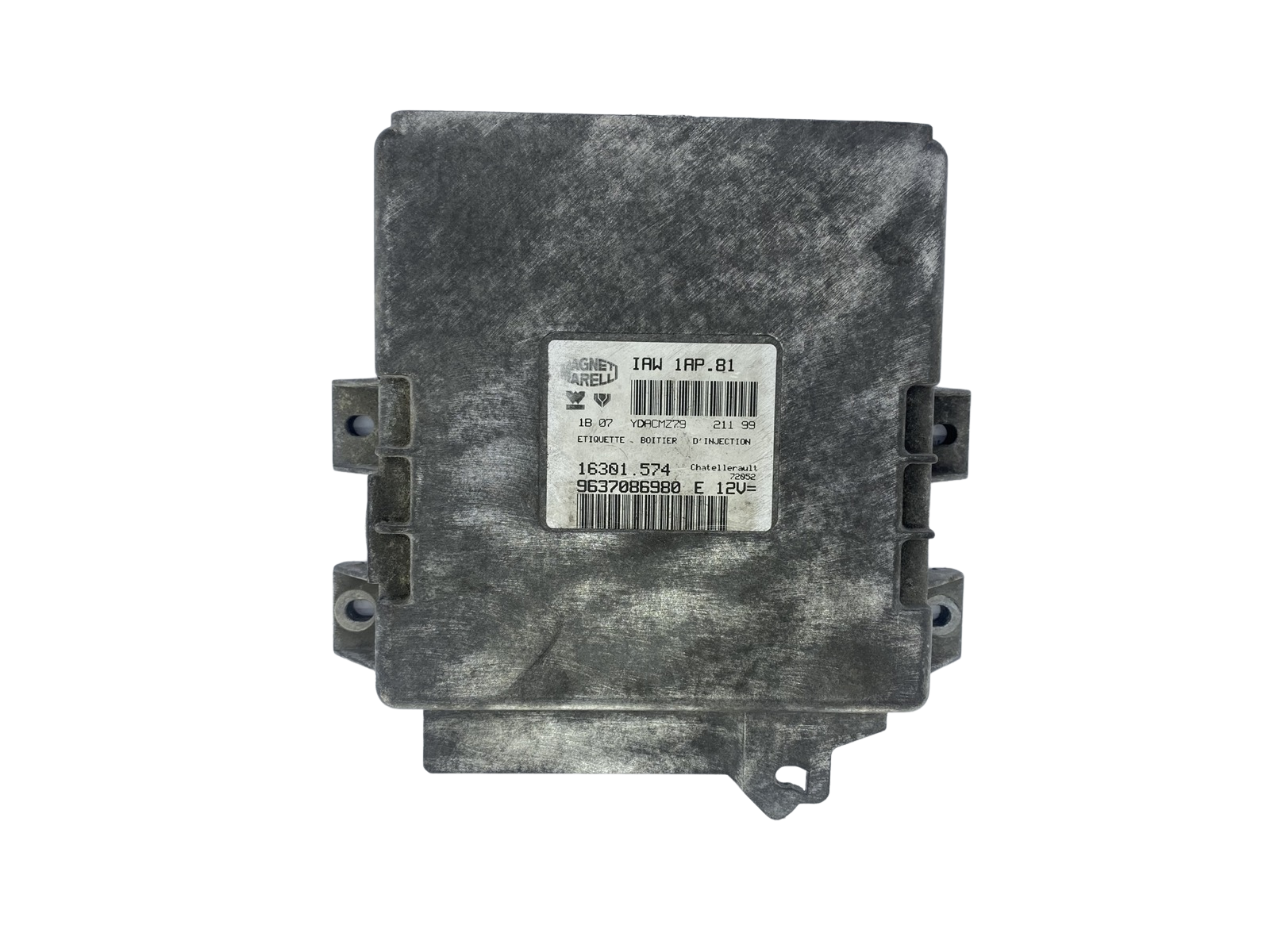 Controller PSA 9637086980 16301.574 IAW 1AP.81 Magneti Marelli 48916 main product photo