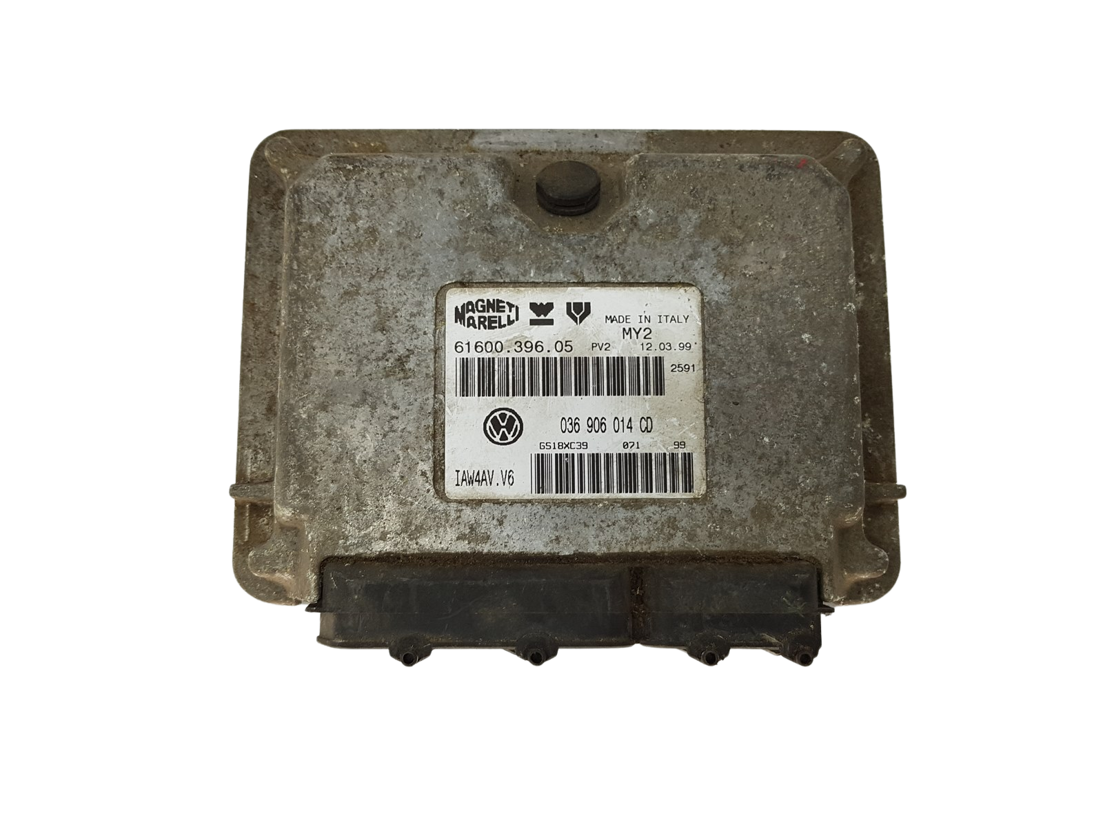 Controller 036906014CD IAW4AV.V6 61600.396.05 VW Magneti Marelli main product photo