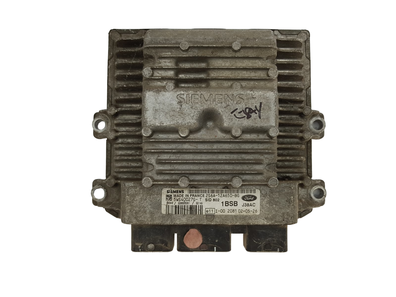 Controller 2S6A-12A650-BG 5WS40027G-T SID 802 Ford Siemens 16367 main product photo